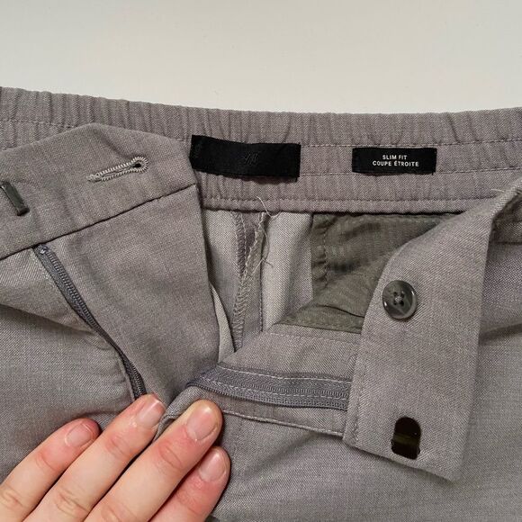 Grey Dress Pants - Picture 2 of 5